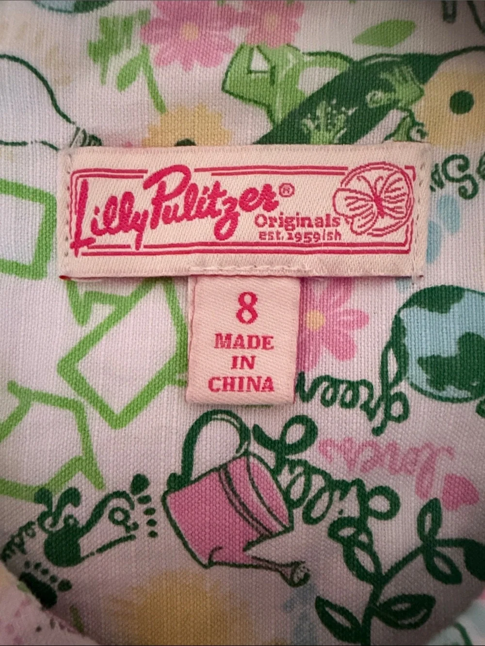 Rare Lilly Pulitzer Queen of Green Girls Size 8 Shift Dress – “Holy Grail”